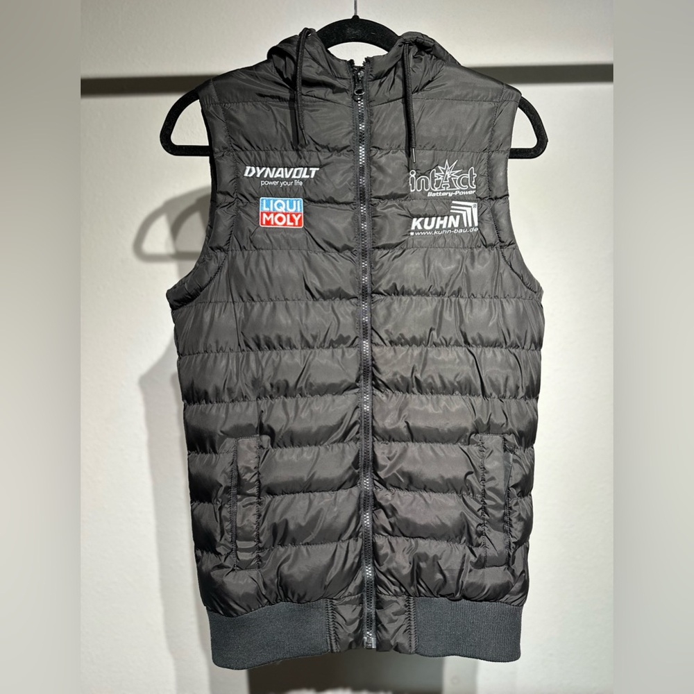 Motorcycle Racing Team Puffer Vest